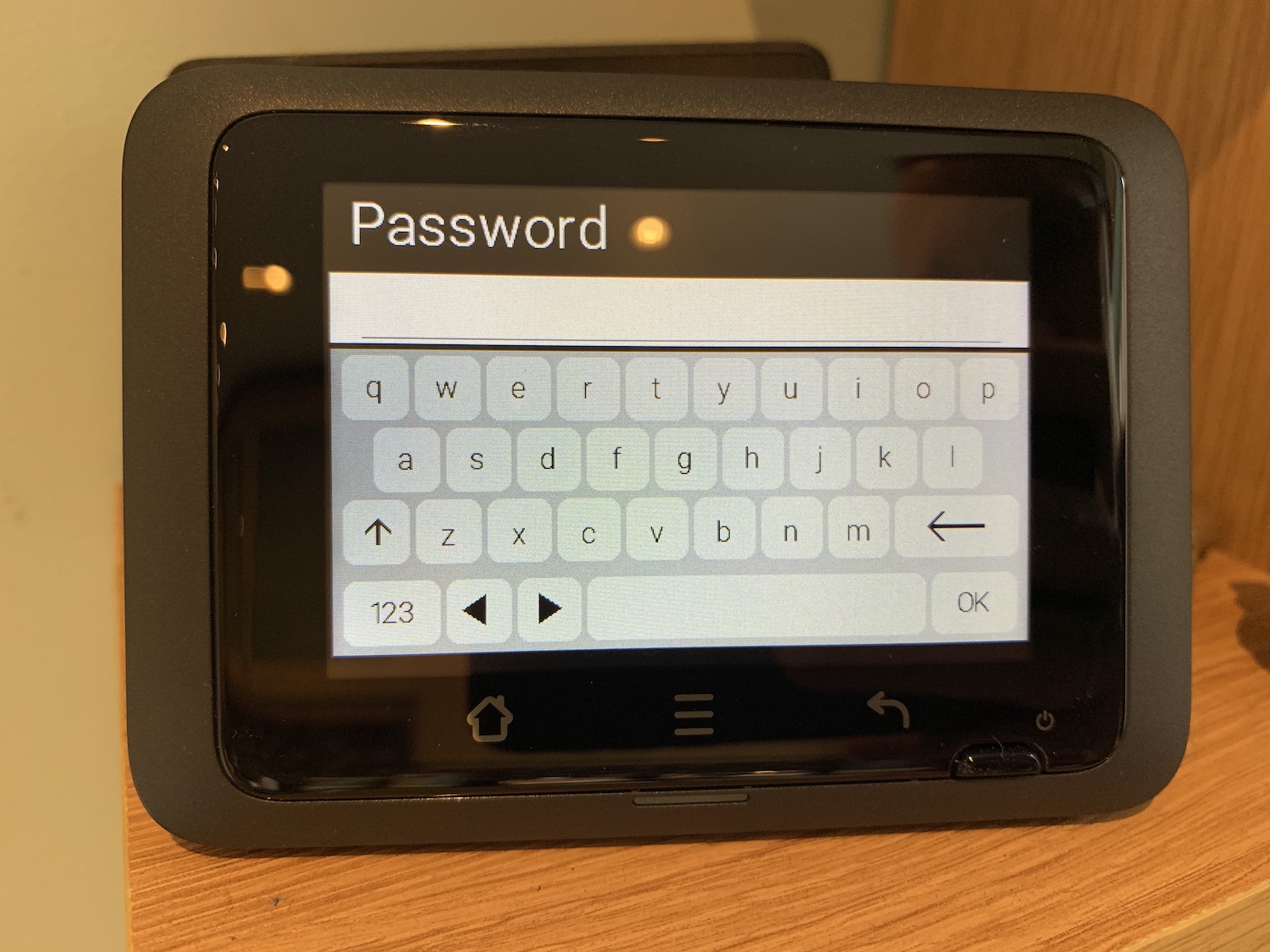 The Glow IHD Wifi Password
